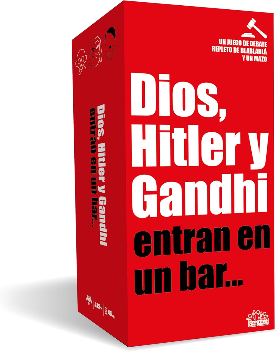 Portada de Dios, Hitler y Gandhi entran en un Bar…